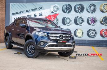 MERCEDES X CLASS GRENADE OR XD MATTE GREY MATTE BLACK LIP